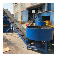 Machine à briques semi-automatique QT4-26 pour béton avec moteur, production de briques creuses et de pavés, usage industriel, économie d'énergie