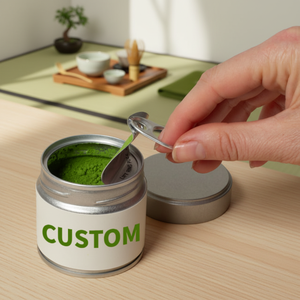 Tinsmaker - Latas Redondas Personalizadas para Matcha al por Mayor, Grado Alimenticio, 30 g, 60x60, Selladas, Vacías, para Café en Polvo, Envase - Product Image 4