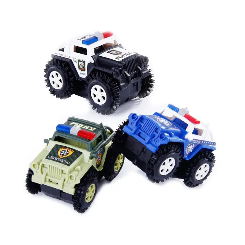 卸売子供用おもちゃオフロードスタントダンプトラック幼児教育パズル電気自動車おもちゃ