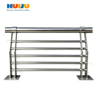 Barreaux de balustrade en acier de style européen HJ, systèmes de balustrade en fer forgé pour balcon extérieur d'appartement