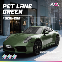 Film vinyle décoratif pour voiture, super brillant, vert cristal, PET, super extensible