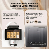 Cafetera Espresso Totalmente Automática de 19 Bares de Presión, 1200W, Calentamiento Instantáneo, Autolimpiante, para Hogar y Oficina