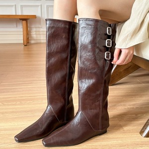 Stivale da Cowboy Occidentale da <span class=keywords><strong>Donna</strong></span> con Punta Rialzata, Staccabile e Indossabile in Due Modi, con Gambale Medio - Product Image 4