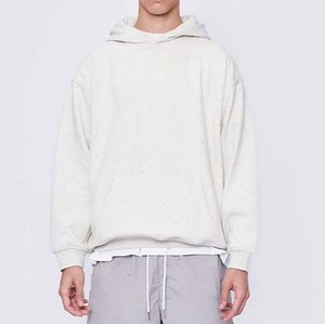 <span class=keywords><strong>Sudadera</strong></span> con <span class=keywords><strong>Capucha</strong></span> Gruesa y Cálida de Mezcla de Algodón Transpirable de 430 g/m², <span class=keywords><strong>Sudadera</strong></span> Unisex de Estilo Urbano Informal para Uso Diario - Product Image 6