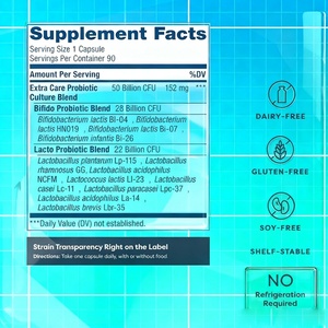 Capsules Probiotiques Digestives à Marque Blanche OEM/ODM Soin Supplémentaire Favorisant la Digestion et Renforçant l'Immunité - Product Image 2