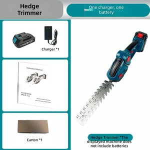 Sécateur électrique télescopique pliable pour branches hautes, outil d'arboriculture aérienne, <span class=keywords><strong>taille</strong></span>-<span class=keywords><strong>haie</strong></span> à batterie lithium-ion avec lame de 40 cm - Product Image 2