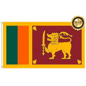 Bandera Oficial de Sri Lanka con Diseño de León, 90x150cm, Resistente a la Decoloración, Decoración para Exteriores para el Año Nuevo Sinhala y Támil - Product Image 2