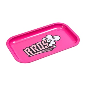 Wholesale OEM Logo 18*13cm 7*5 Inch Rectangle Rolling Tray Custom in Stock Metal <b>Herb</b> Tin Full Print Rolling Tray - Product Image 4