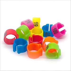 Anneau d'oiseau personnalisé à bas prix ouvert en plastique fendu Clip de pigeon 4.7mm norvégien 7mm bandes de jambe d'oiseau pour animaux de compagnie au Canada - Product Image 3