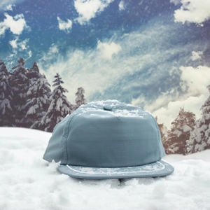 Casquette de golf de baseball imperméable personnalisée avec broderie 3D Ri-256 non structuré 5 panneaux Snapback chapeaux avec garniture pour hommes casquette de sport - Product Image 3