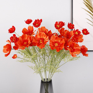 Flores Artificiales Cosmos de Qihao, 83 cm, de Plástico y Seda, Alta Simulación, para Decoración de Bodas, Hogar y Fotografía - Product Image 4
