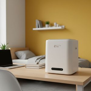 เครื่องซักผ้าและอบผ้าแบบพกพา Sudex 4 ลิตร รุ่นมินิ สำหรับรถบ้าน ใช้ไฟฟ้า ประสิทธิภาพสูง ถังสแตนเลส 4 โหมด เชื่อมต่อระบบน้ำอัตโนมัติ - Product Image 4