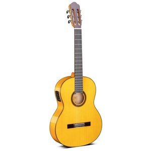 Artiny Wholesale Chinese OEM Solid <b>Top</b> 39" Flamenco Guitar Classical Guitar with Pickup - Product Image 2