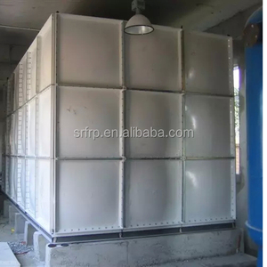 정사각형 직사각형 모듈식 GRP FRP 대형 식품 등급 물 저장 탱크 - Product Image 6