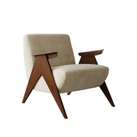 Fauteuil individuel de luxe DISHI, style minimaliste, confortable, en laine douce, fauteuil paresseux pour le loisir, pour le salon