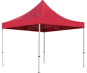 3x 3 خيمة عرض تجارية الألومنيوم مخصص الترويجية الحدث الإعلان شعار مطوية شرفة سرادق مظلة خيمة منبثقة