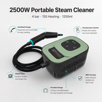 Nettoyeur Vapeur Haute Pression Portable Professionnel, Stérilisation à Haute Température, Aspirateur Électrique 2500W Sea-maid 1250ml