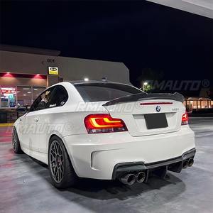 Pour <span class=keywords><strong>BMW</strong></span> E82 125i 128i 135i M1 120i <span class=keywords><strong>120d</strong></span> Coupé Série 1 2007-2014 Aileron de coffre arrière style PSM Tuning - Product Image 2