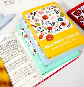 Carnet vierge A5 personnalisé à motif floral, design haut de gamme, avec motif sceau de musée de peinture à l'huile, pour le voyage et la gestion des documents - Product Image 3