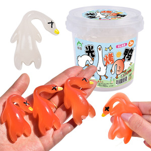 Los Colgantes de Pato TPR que Cambian de Color Más Populares, Juguetes con Sensor de Temperatura UV, Adornos Creativos DIY para Niños y Niñas - Product Image 1