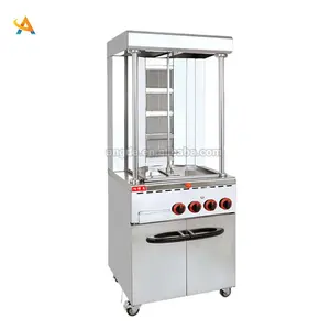 Commercial High Performance Gas/Electric Double Shawarma Machine