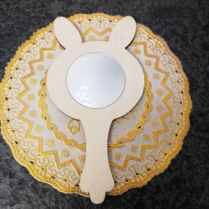 Nieuwigheid Diy Painting Ambachtelijke Benodigdheden Unisex Tekening Speelgoed Set Voor Meisjes En Jongens Van 5 Tot 7 Jaar Schilderen Spiegel Hout Ambachten Diy - Product Image 6