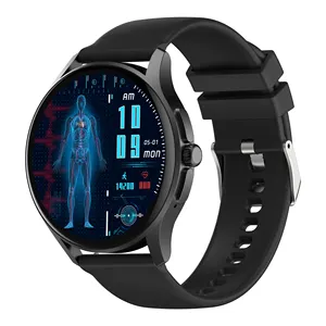KYBOTON New ECG Smart Watch BT Calling HR BP SPO2 Health Sleep Fitness Tracker Smartwatch For Unisex