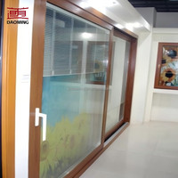 Portes doubles modernes sur mesure avec design personnalisé, surface finie sécurisée, imperméables et avec panneaux en verre