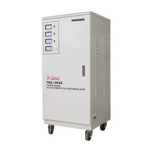 CE ROHS onaylı TNS-15KVA 304-456V giriş voltaj aralığı servo motor kontrol AC otomatik voltaj sabitleyici AVR