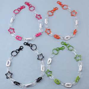 Trendy <b>Waist</b> <b>Chain</b> Star Resin Acrylic Hip Hop Charm Women's Fashion Body <b>Chain</b> Daily Wear - Product Image 4