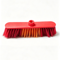 Brosse de nettoyage domestique en plastique à poils doux en soie pour sols intérieurs, tête de balai, vente en gros, fabriquée en Chine