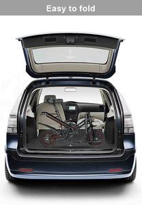 Bicicleta eléctrica Fat Tire Ebike V1 14 pulgadas Ebike 48V Ebike Bicicleta eléctrica plegable mini e-bike para mujeres - Product Image 6