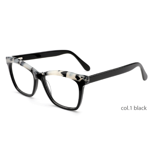 OEM Square Designer Frames Optical Glasses New Design Fashion Acetate Frames Luxury Frame Glasses Optical