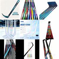 Bâton de hockey sur glace haut de gamme exclusif en fibre de carbone UD T700, monobloc, qualité professionnelle, ultra-léger, durable, tailles personnalisables, flexibilité fiable