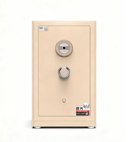 Chenguang Safes Tresor mit Fingerabdruck-Schlüsselschloss, Diebstahlsicher, Feuerfest, Wasserdicht, Komplett aus Stahl, für Schmuck, Geld und Heimgebrauch
