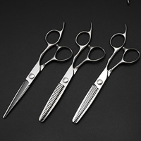 Ciseaux de barbier SHIMAMO Premium Japan VG10 en acier CNC, kit de coupe de cheveux, ciseaux à effiler pour salon de beauté, pour droitiers
