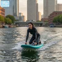 Planche à jet électrique avec batterie au lithium pour le surf en mer avec moteur de Lumark Custom, fabriquée en Chine