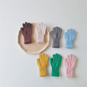 YJ031 Guantes de color sólido al por mayor para el invierno - Product Image 5