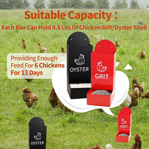 Nouveau design <span class=keywords><strong>Coquille</strong></span> d'huître pour poulets Mangeoire suspendue en métal pour poulets Mangeoire automatique pour volailles Abreuvoir automatique pour poulets - Product Image 4