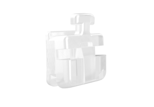 Roth <span class=keywords><strong>MBT</strong></span> Edgewise staffe in ceramica ortodontica dentale staffe in ceramica autoleganti - Product Image 5