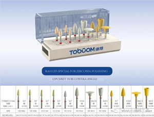 Toboom <span class=keywords><strong>Kit</strong></span> di lucidatura universale RA0406E lucidatrici per Zirconia vetro resina ceramica lucidatura per laboratorio e clinica - Product Image 5