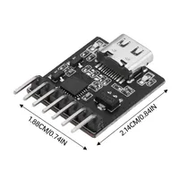 Módulo de Descarga por Puerto Serie USB a UART/RS232/RS485 con Controlador CH910F para ESP32 TIPO-C