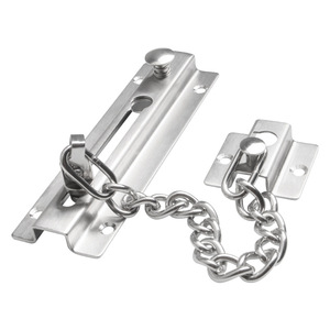Chaîne de porte en acier inoxydable Juwoya, chaîne de sécurité antivol épaissie pour la maison, l'hôtel, le loquet de porte - Product Image 5