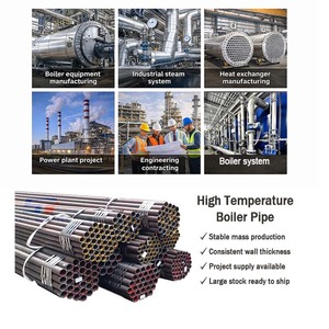 Tubo in Acciaio Senza Saldatura 20G per Caldaie a Vapore GB/T 3087, Produttore di Tubi per Caldaie ad Alta Temperatura - Product Image 2