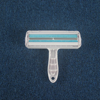 Pratique pour épilateur pour animaux de compagnie Rouleau à peluches réutilisable Outil de fourrure multi-surfaces pour tapis et vêtements Boîte à outils de toilettage portable