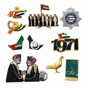 Pin <span class=keywords><strong>de</strong></span> Esmalte Personalizado del Día <span class=keywords><strong>Nacional</strong></span> <span class=keywords><strong>de</strong></span> los Emiratos Árabes Unidos, Broche Metálico con Bandera <span class=keywords><strong>de</strong></span> Países del Golfo GCC, Insignia <span class=keywords><strong>de</strong></span> Uniforme, Souvenir con Retrato Árabe y Mapa - Product Image 1