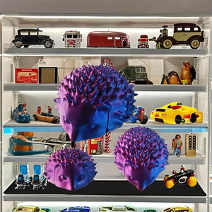 Modèle d'animal imprimé en 3D à articulations mobiles, jouets fantaisie et gadgets populaires avec décorations d'animaux simulés - Product Image 2