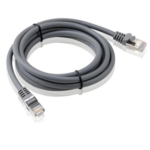 Newest Netherlands 8wire Europe Black Braided <b>Ethernet</b> Cable Shielded Network Patch Cord LAN Cable 8line for Desktop Office - Product Image 4
