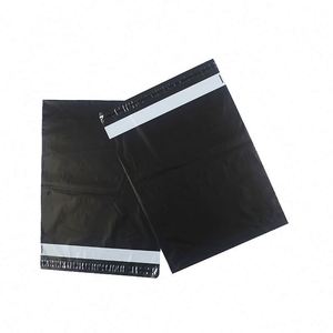 Bolsa de Correo Biodegradable Autoadhesiva de Polietileno LDPE y HDPE Negra, Resistente, de 3 mm de Grosor, para Envíos Express, Impresa Personalizada para Zapatos - Product Image 2