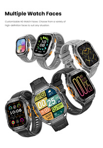 Reloj Inteligente con Pantalla AMOLED Grande, GPS, Altímetro, Barómetro, Brújula, Resistente al Agua 5ATM, Correa de Silicona, Reloj Deportivo para Exteriores - Product Image 6